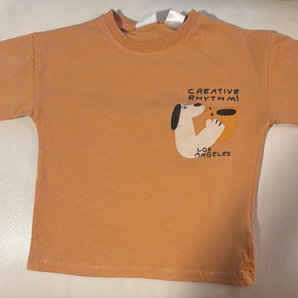 Zara Kids Tan Shirt
